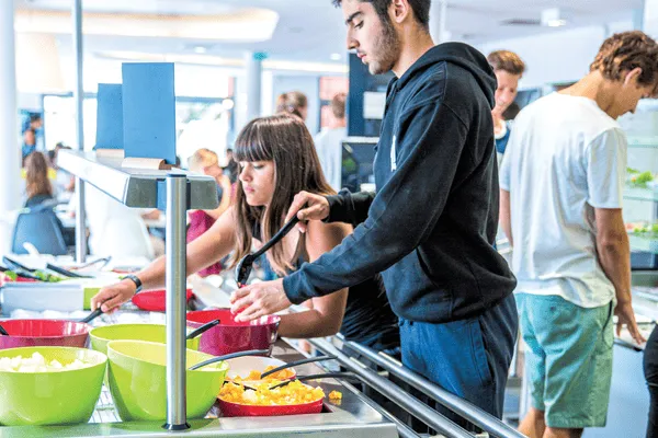 Cafétéria de la Mouratoglou Academy