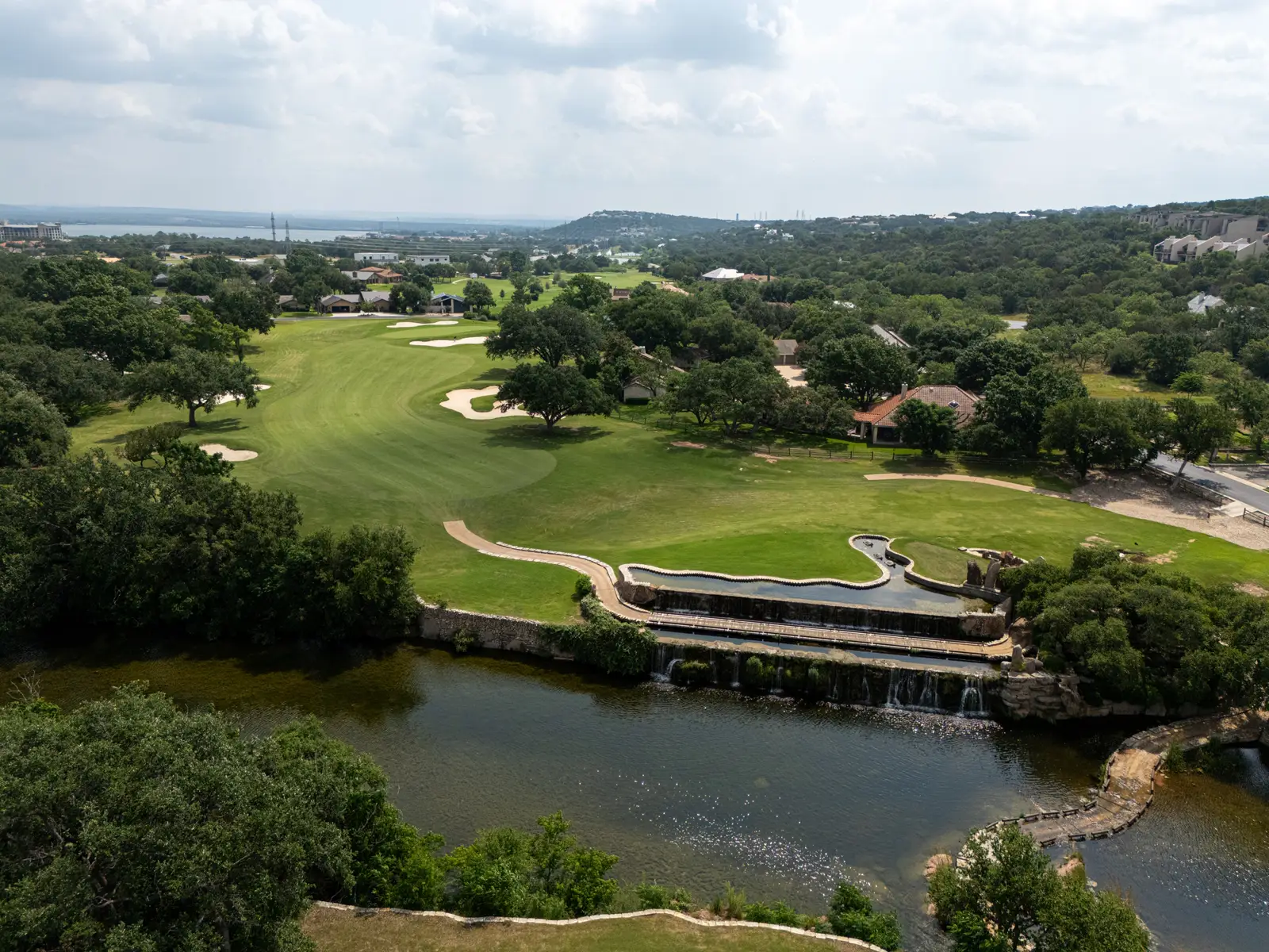 Campo da golf all’Horseshoe Bay Resort nella Texas Hill Country