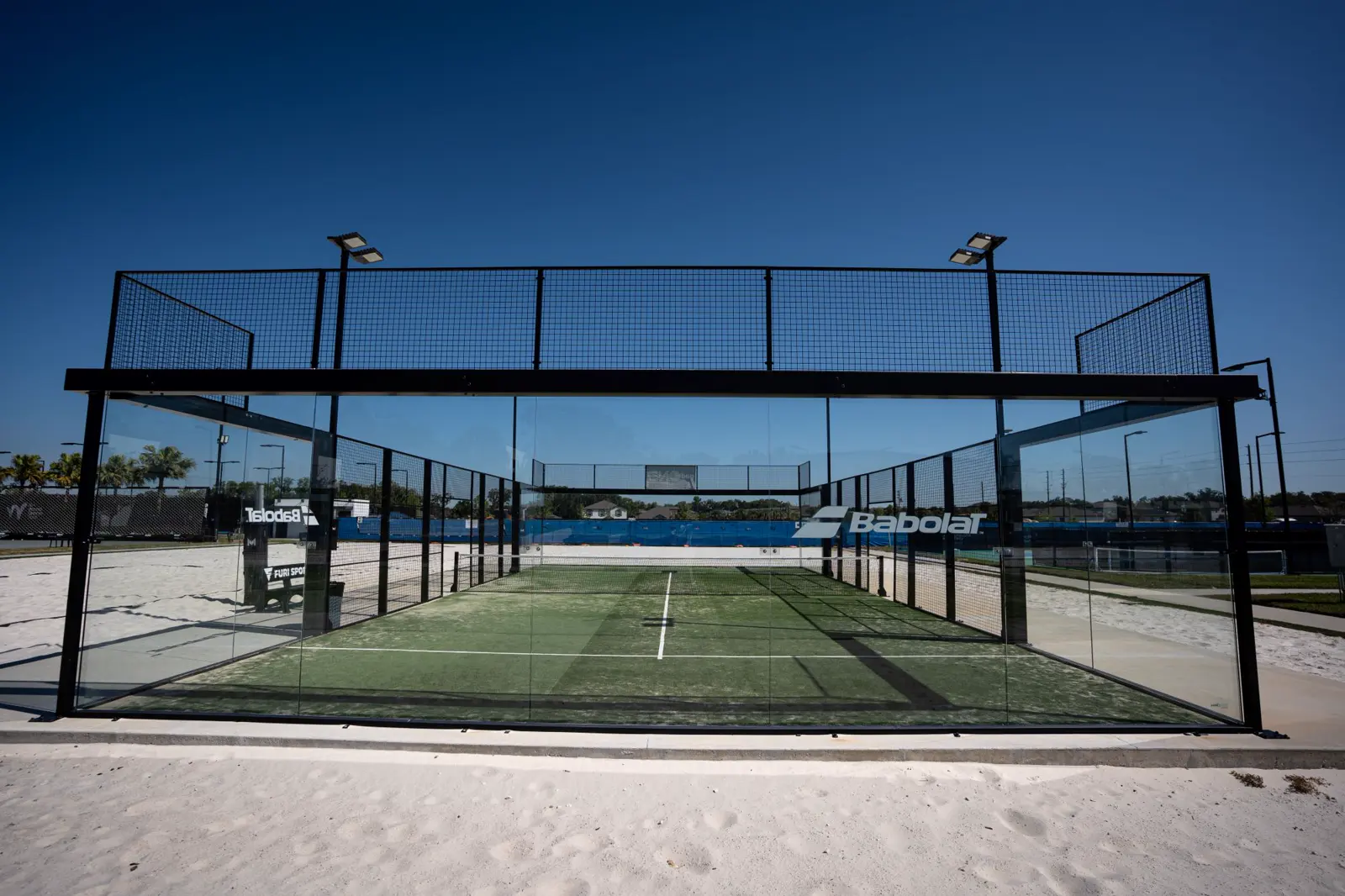 Panorama-Padelplatz an der Mouratoglou Academy Zephyrhills